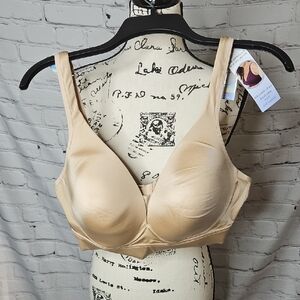 Jockey Forever Fit V-Neck Molded Cup Bra NWT Size XXL